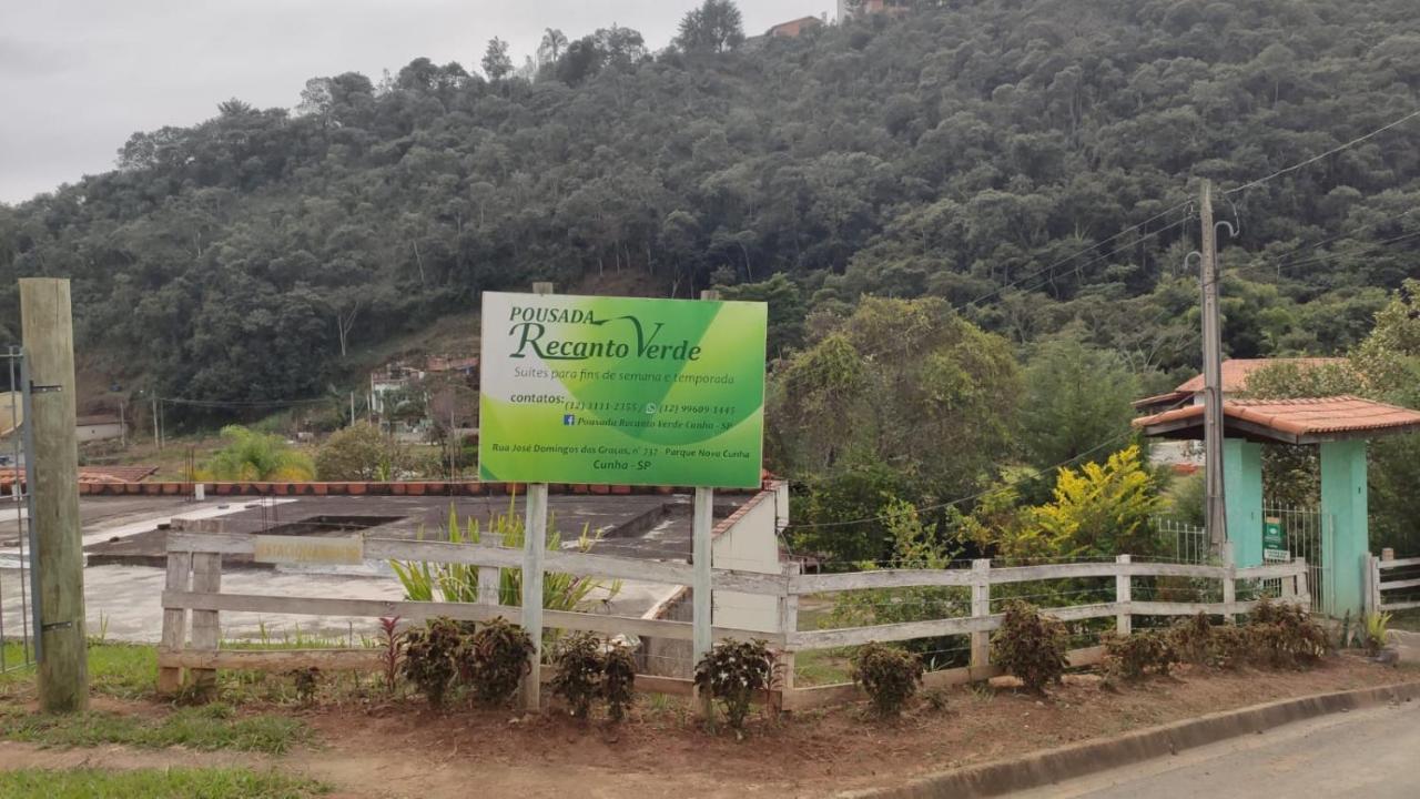 Pousada Recanto Verde Cunha Hotel Exterior foto